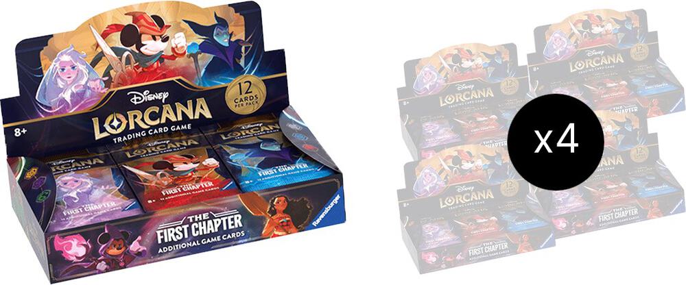 Disney Lorcana: The First Chapter Booster Box Case, The First Chapter P485258