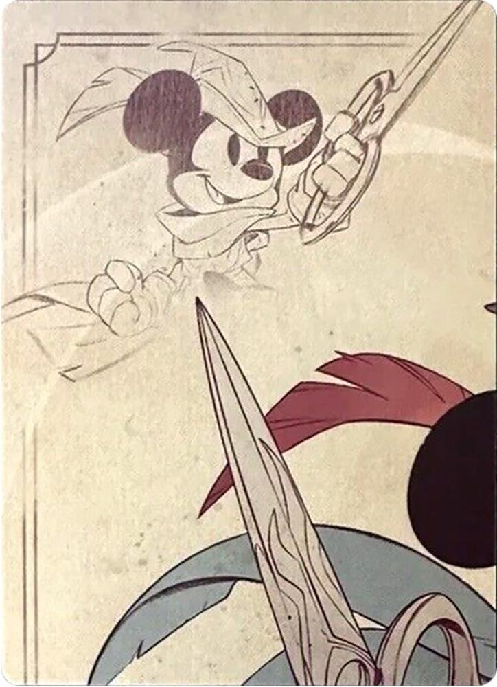 Mickey Mouse - Brave Little Tailor Puzzle Insert (Top Left), The First Chapter P512520