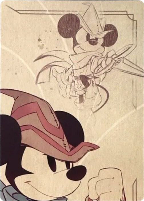 Mickey Mouse - Brave Little Tailor Puzzle Insert (Top Right), The First Chapter P512521