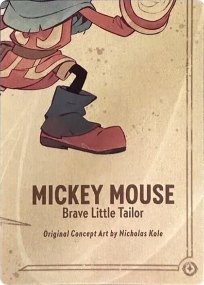Mickey Mouse - Brave Little Tailor Puzzle Insert (Bottom Right), The First Chapter P512523