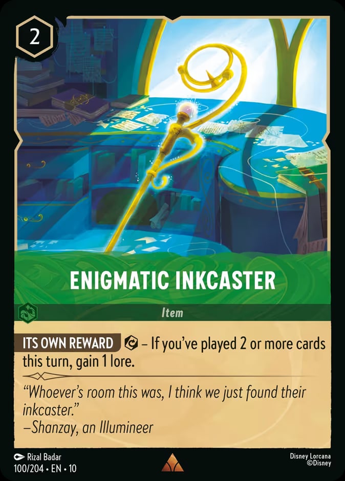 Enigmatic Inkcaster, Whispers in the Well 100/204