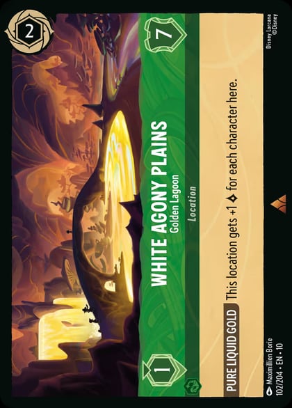 White Agony Plains - Golden Lagoon, Whispers in the Well 102/204