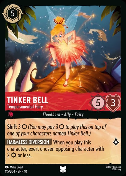 Tinker Bell - Temperamental Fairy, Whispers in the Well 115/204