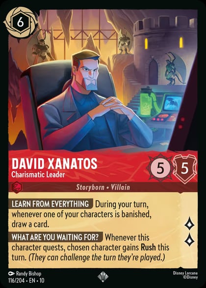David Xanatos - Charismatic Leader, Whispers in the Well 116/204