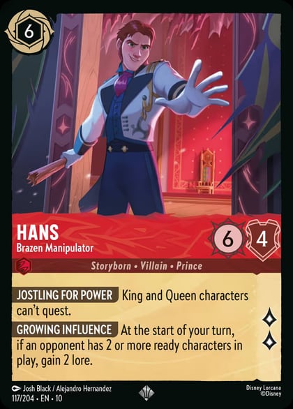 Hans - Brazen Manipulator, Whispers in the Well 117/204