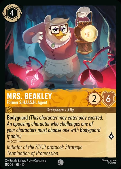 Mrs. Beakley - Former S.H.U.S.H. Agent, Whispers in the Well 11/204
