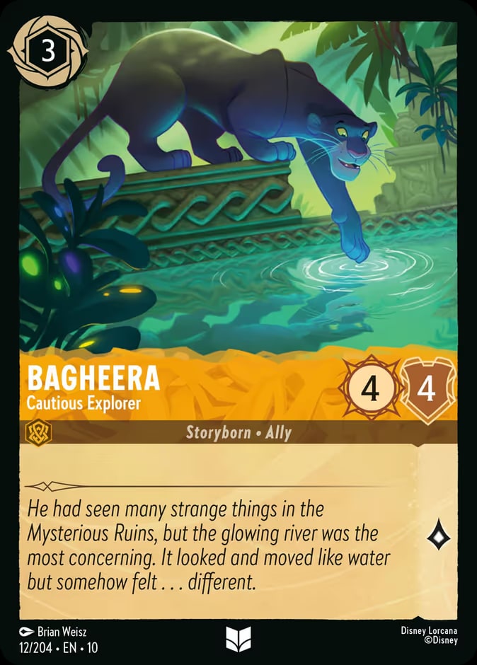 Bagheera - Cautious Explorer, Whispers in the Well 12/204