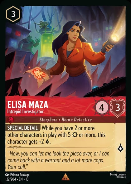 Elisa Maza - Intrepid Investigator, Whispers in the Well 122/204