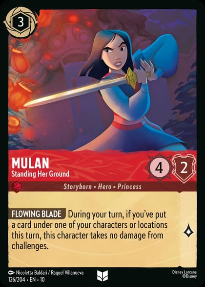 Mulan - Standing Her Ground, Whispers in the Well 126/204