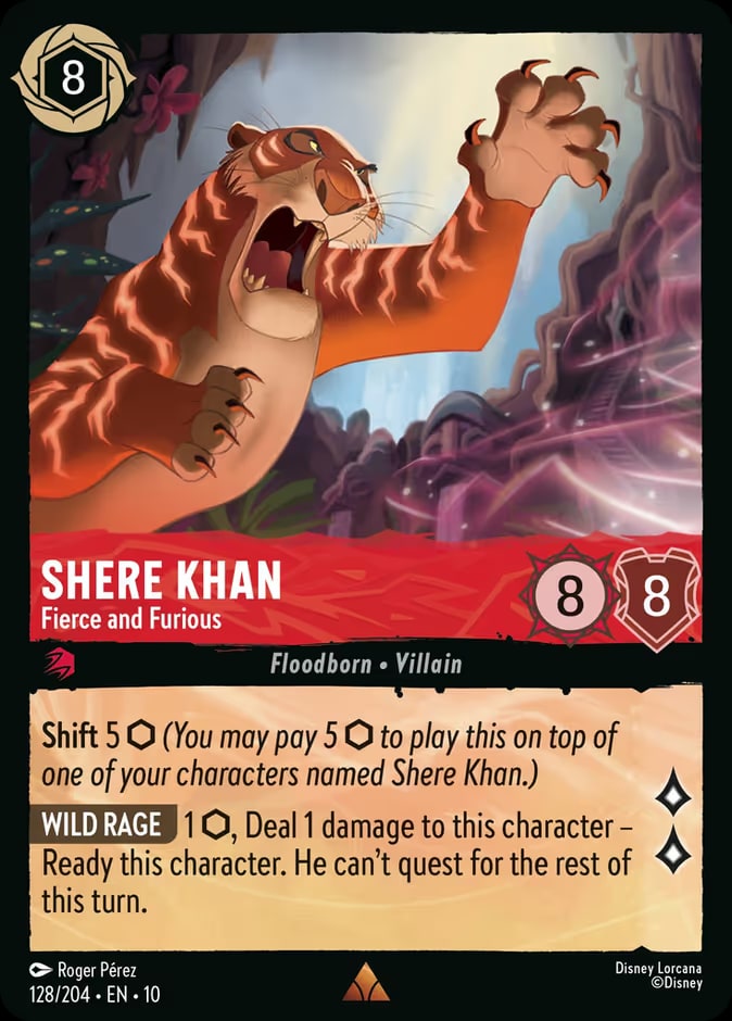 Shere Khan - Fierce and Furious, Whispers in the Well 128/204