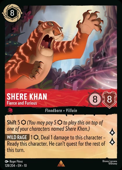 Shere Khan - Fierce and Furious, Whispers in the Well 128/204