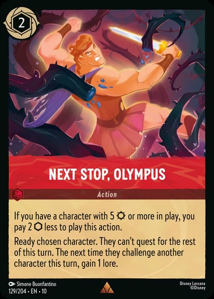 Next Stop, Olympus, Whispers in the Well 129/204