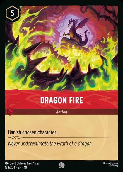 Dragon Fire, Whispers in the Well 133/204