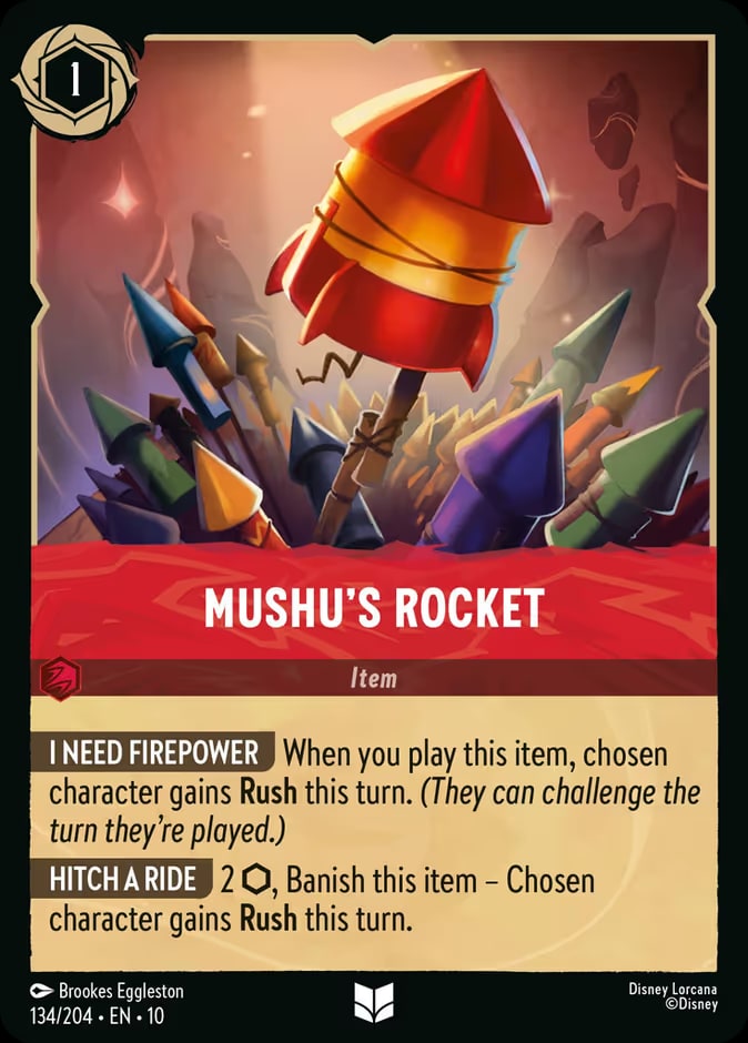 Mushu's Rocket, Whispers in the Well 134/204