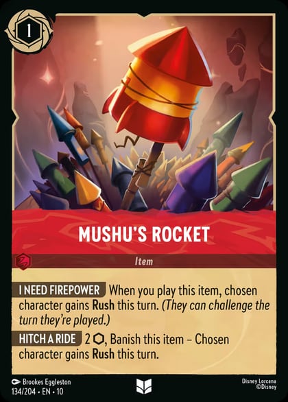 Mushu's Rocket, Whispers in the Well 134/204