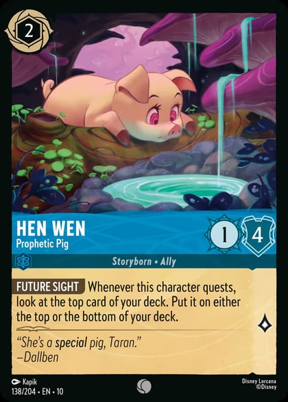 Hen Wen - Prophetic Pig, Whispers in the Well 138/204