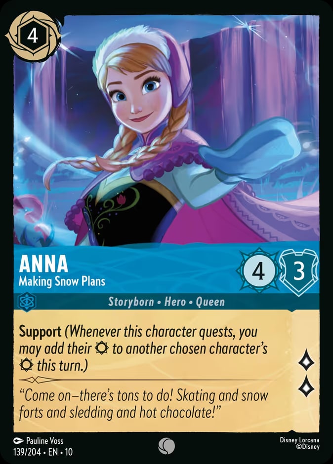 Anna - Making Snow Plans, Whispers in the Well 139/204