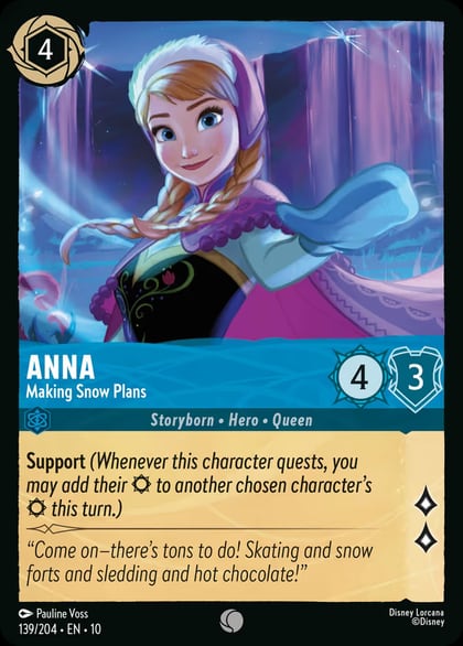 Anna - Making Snow Plans, Whispers in the Well 139/204