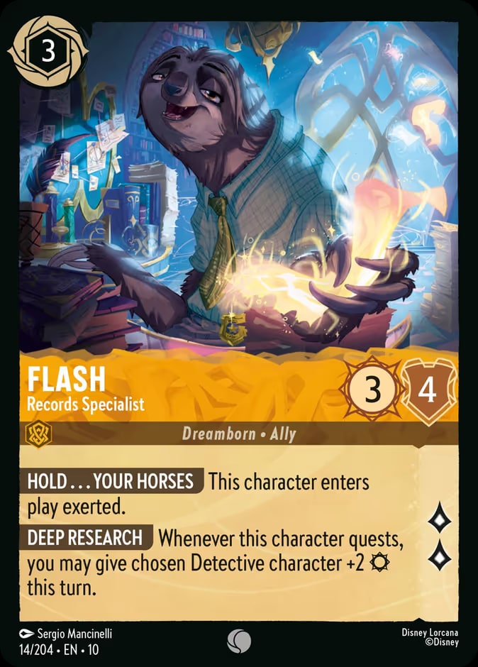 Flash - Records Specialist, Whispers in the Well 14/204