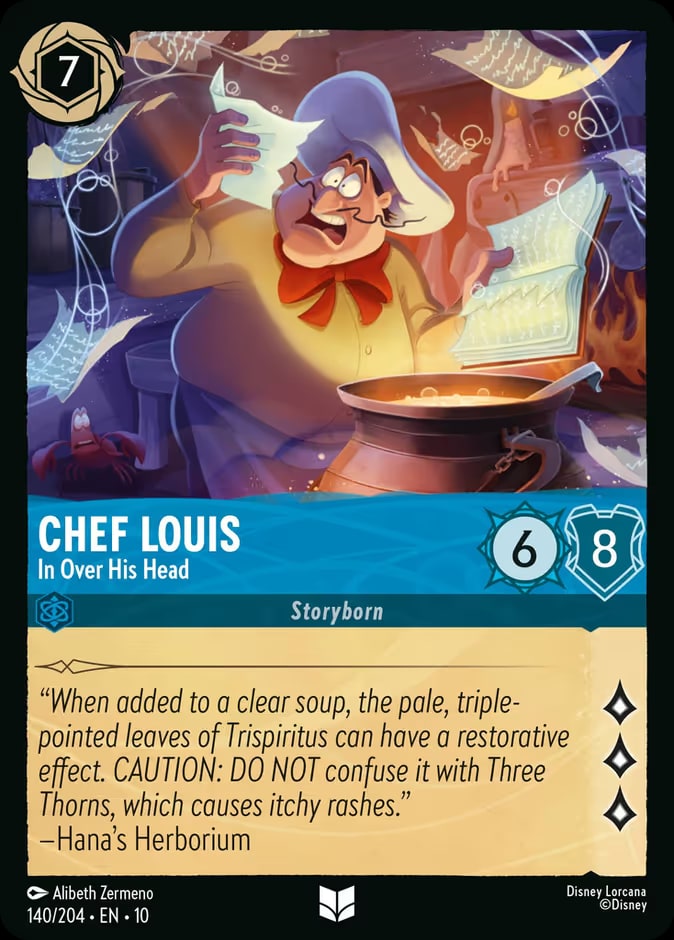Chef Louis - In Over His Head, Whispers in the Well 140/204