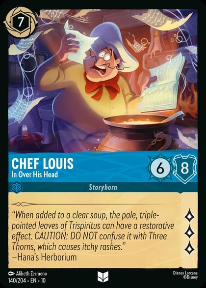 Chef Louis - In Over His Head, Whispers in the Well 140/204