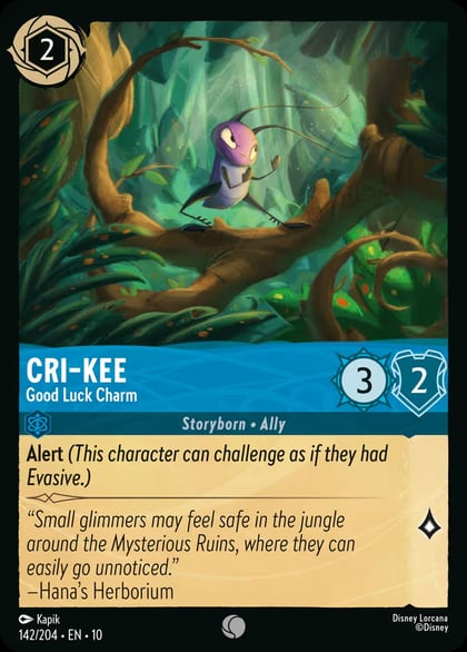 Cri-Kee - Good Luck Charm, Whispers in the Well 142/204
