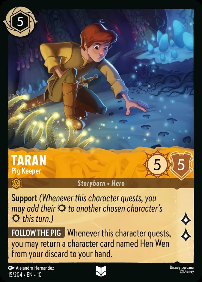 Taran - Pig Keeper, Whispers in the Well 15/204