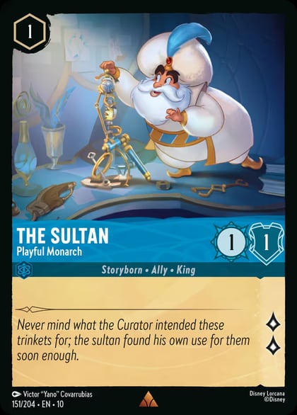 The Sultan - Playful Monarch, Whispers in the Well 151/204