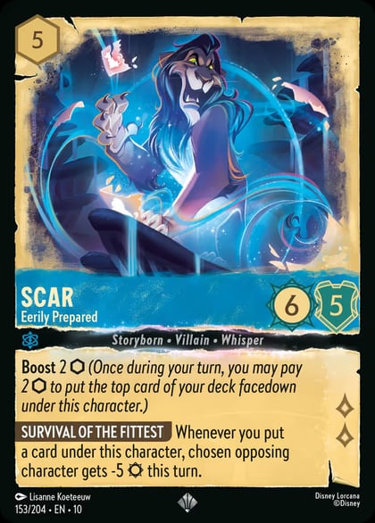 Scar - Eerily Prepared, Whispers in the Well 153/204