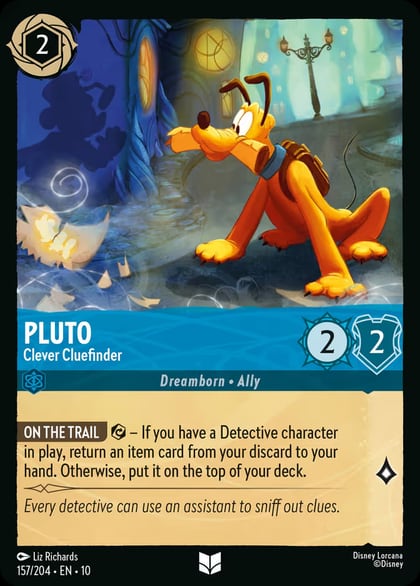 Pluto - Clever Cluefinder, Whispers in the Well 157/204