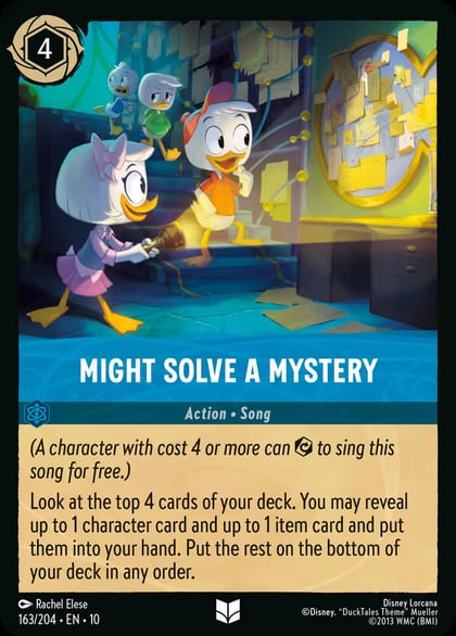 Might Solve a Mystery, Whispers in the Well 163/204