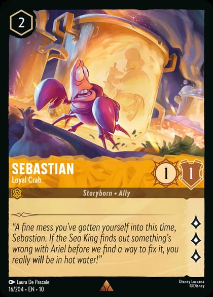 Sebastian - Loyal Crab, Whispers in the Well 16/204