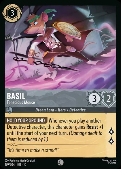 Basil - Tenacious Mouse, Whispers in the Well 179/204
