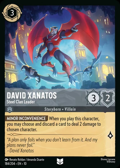 David Xanatos - Steel Clan Leader, Whispers in the Well 184/204