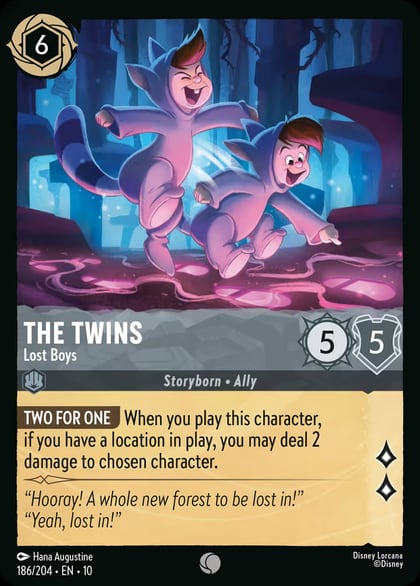The Twins - Lost Boys, Whispers in the Well 186/204