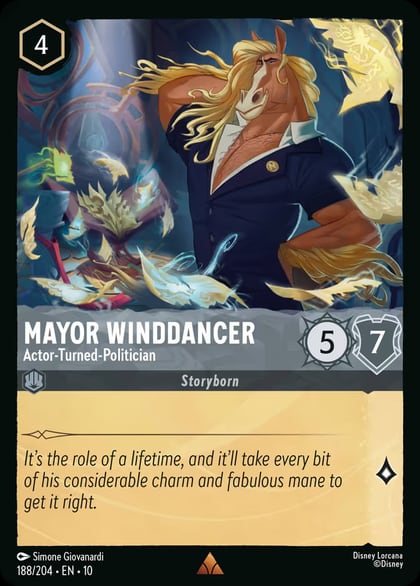 Mayor Winddancer - Actor-Turned-Politician, Whispers in the Well 188/204