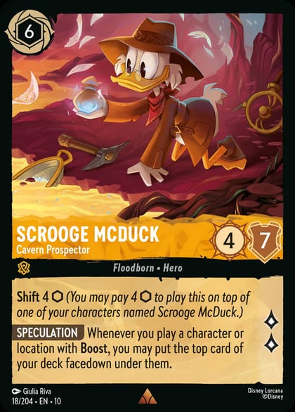 Scrooge McDuck - Cavern Prospector, Whispers in the Well 18/204