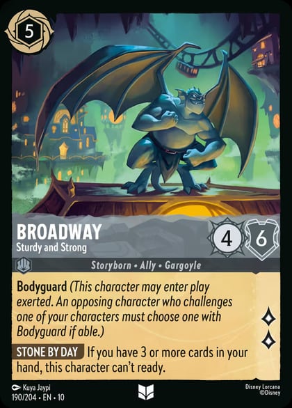 Broadway - Sturdy and Strong, Whispers in the Well 190/204