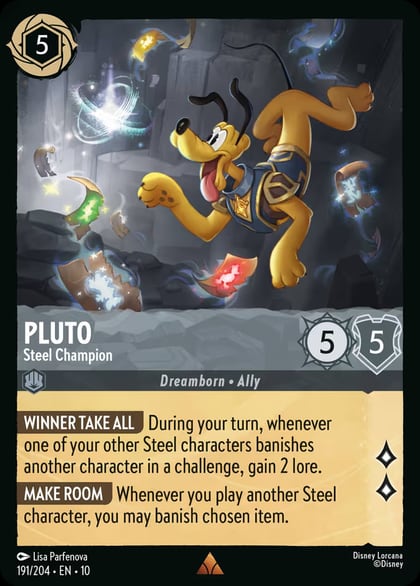 Pluto - Steel Champion, Whispers in the Well 191/204