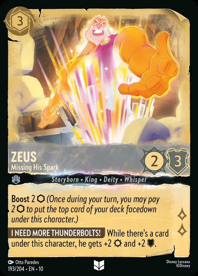 Zeus - Missing His Spark, Whispers in the Well 193/204