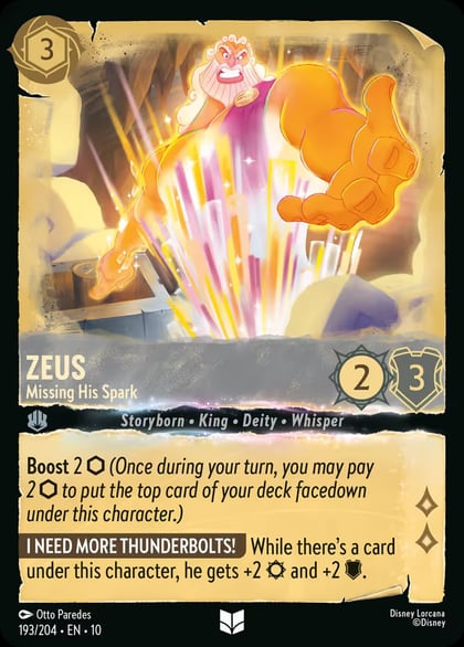 Zeus - Missing His Spark, Whispers in the Well 193/204