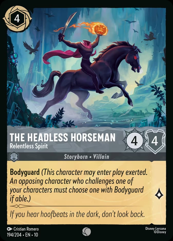 The Headless Horseman - Relentless Spirit, Whispers in the Well 194/204