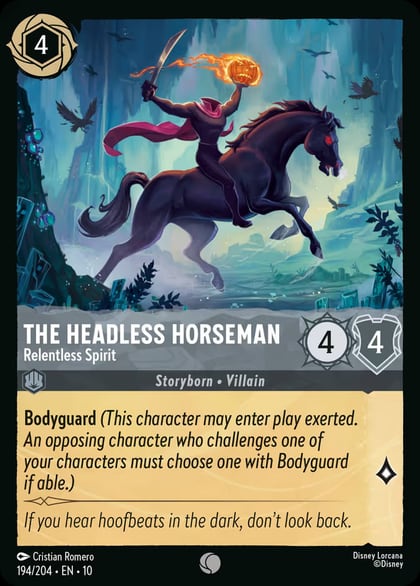The Headless Horseman - Relentless Spirit, Whispers in the Well 194/204