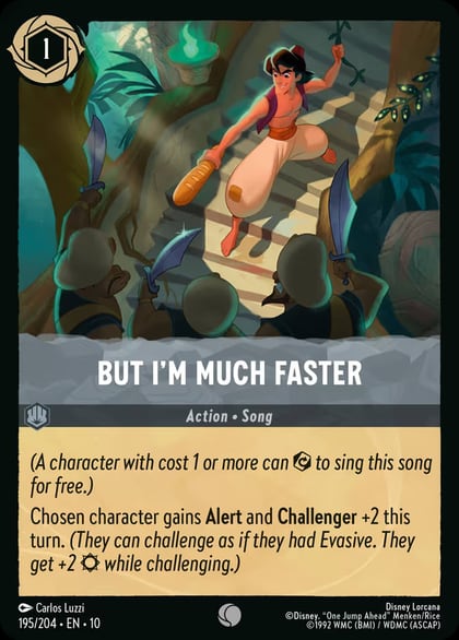 But I'm Much Faster, Whispers in the Well 195/204