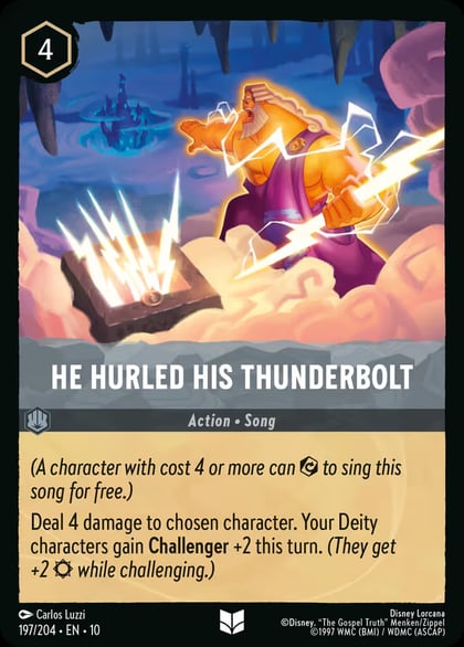 He Hurled His Thunderbolt, Whispers in the Well 197/204