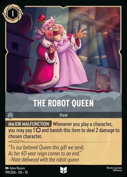The Robot Queen, Whispers in the Well 199/204