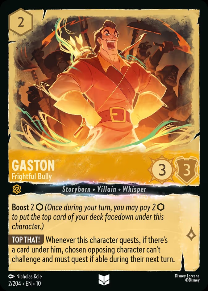 Gaston - Frightful Bully, Whispers in the Well 2/204