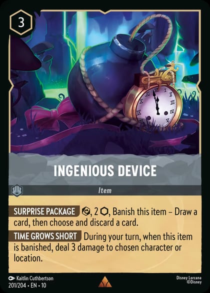 Ingenious Device, Whispers in the Well 201/204
