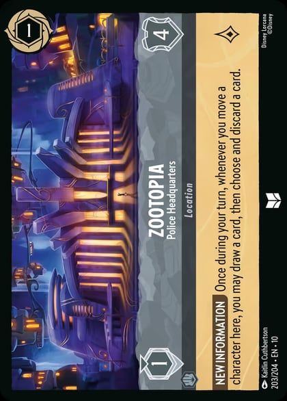 Zootopia - Police Headquarters, Whispers in the Well 203/204