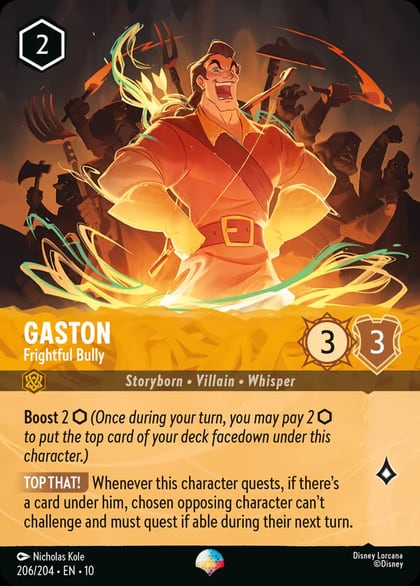 Gaston - Frightful Bully (Epic), Whispers in the Well 206/204